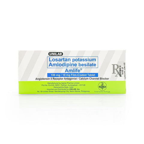 Amlife® 100mg/10mg Tablets