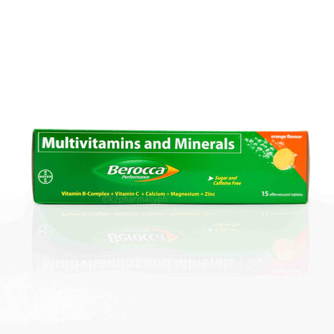 Berocca® Performance Effervescent Tablet Orange Flavor