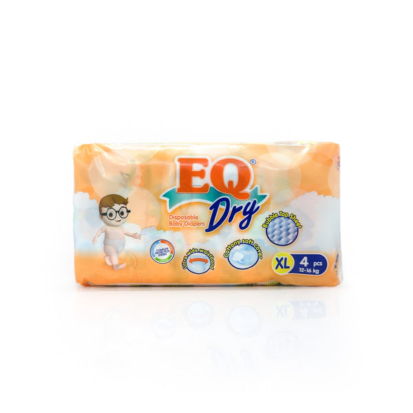 Eq Newborn Diaper Sizes EQ® Dry Disposable Baby Diapers Extra