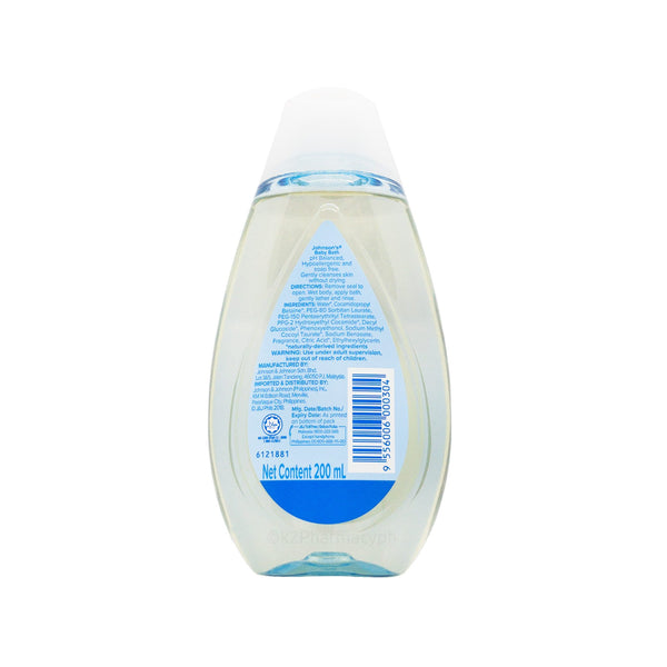 Johnson's Bath For Babies 200ml main image 1