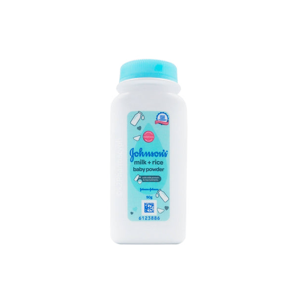 Johnson's® Baby Powder Milk+Rice 50g - Main Image