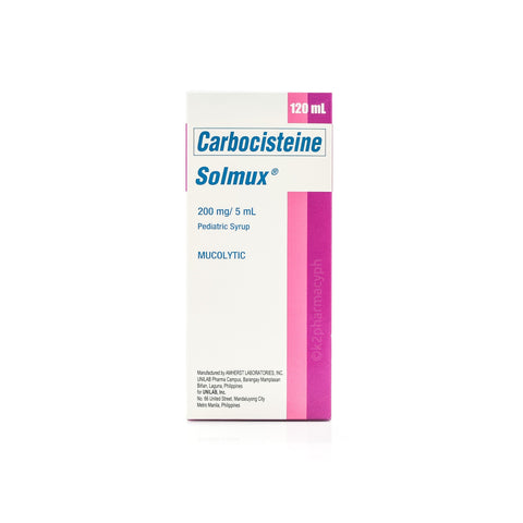 Solmux® Carbocisteine Pedriatric Syrup 200mg