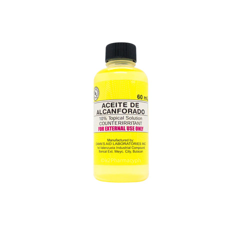 Aceite De Alcanforado 60mL