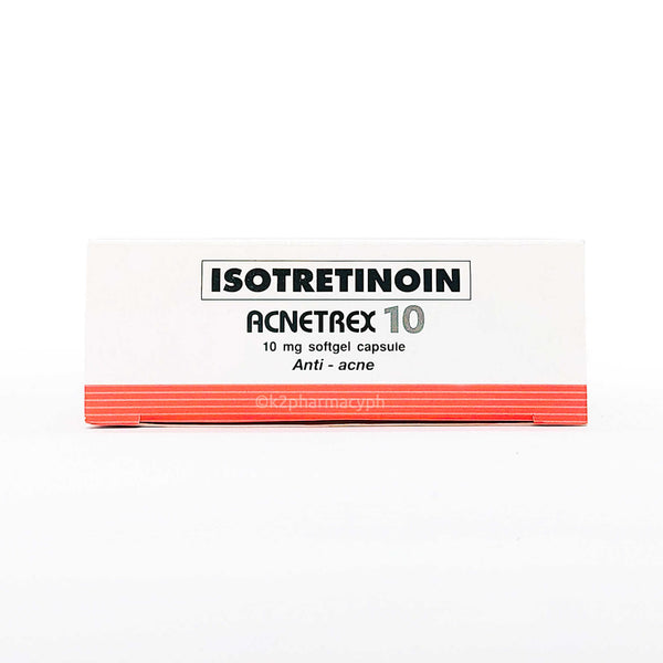 Acnetrex 10 Isotretinoin 10mg Capsule
