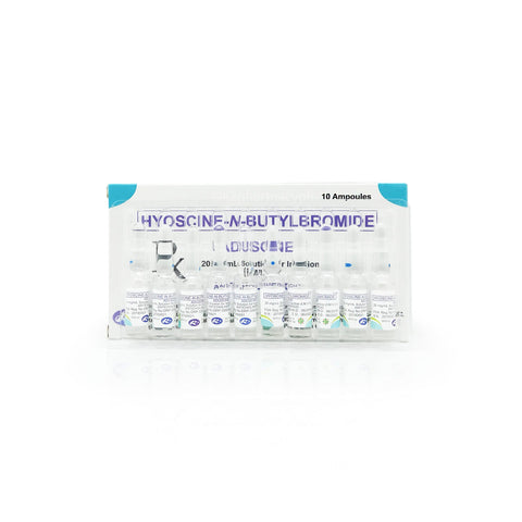 Aduscine Hyoscine-N-Butylbromide 20mg/mL Ampoules