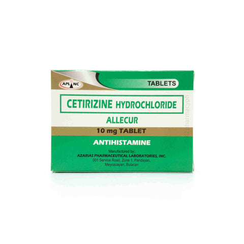 Allecur Cetirizine Tablet 10mg