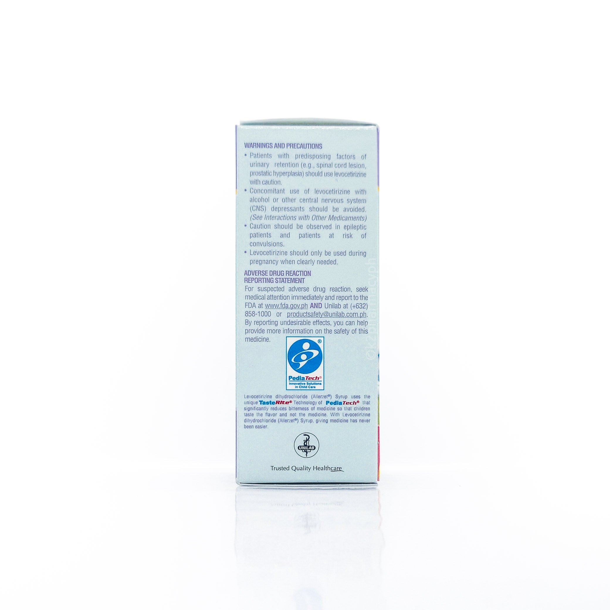 Allerzet ® 2.5 mg / 5 mL Syrup