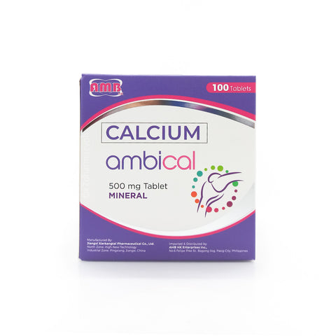 Ambical Calcium 500mg Tablets