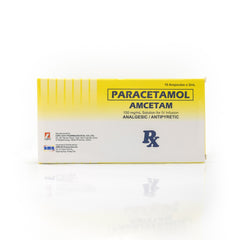 Amcetam Paracetamol 150 mg/mL Solution for IV Infusion box of 10s