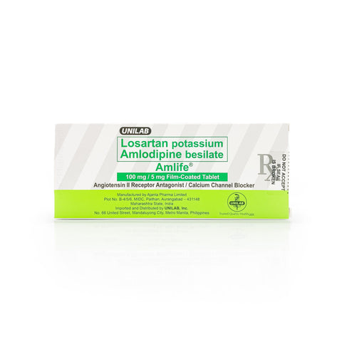 Amlife® 100mg/5mg Tablets