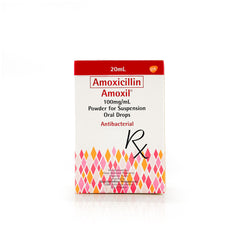 Amoxil® 100mg/mL Suspension 20mL