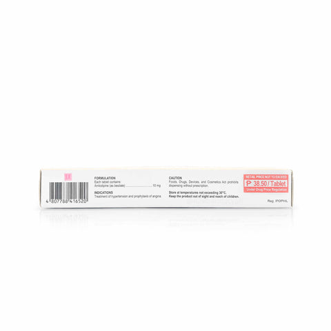 Amvasc® BE 10mg Tablets