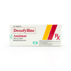 Ansimar Doxofylline 200mg Tablets