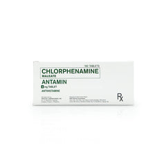 Antamin Chlorphenamine Maleate 4mg Tablets