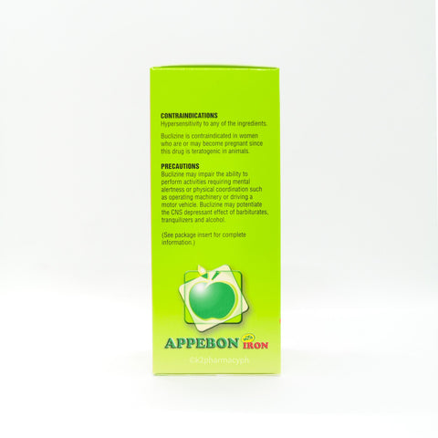 Appebon® with Iron Syrup 120mL