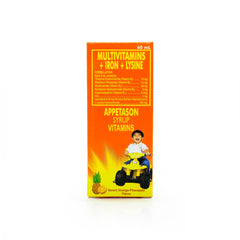 Appetason Multivitamins + Iron + Lysine 60mL Syrup