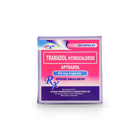 Aptradol Tramadol HCI 50mg Capsules