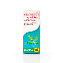 Ascof® Forte Syrup 600mg/5mL Menthol 60mL