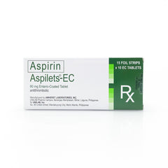 Aspilets®-EC 80mg Tablets