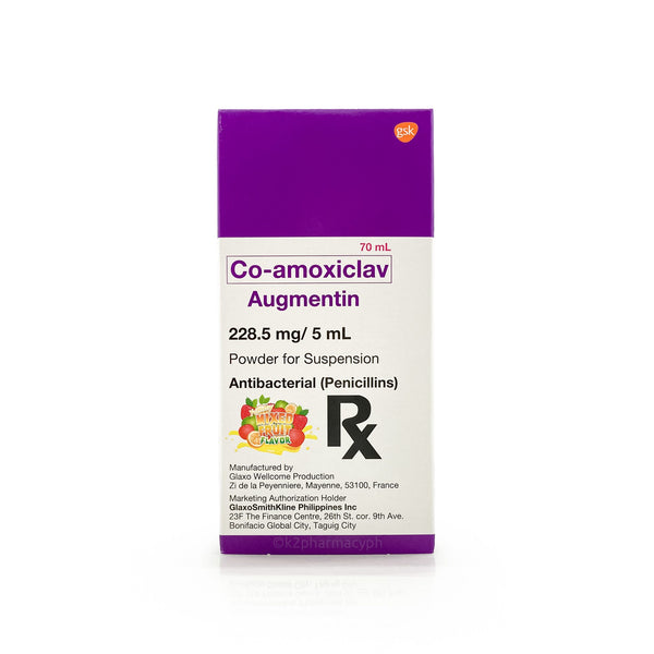 Augmentin® 228.5mg/5mL Suspension 70mL