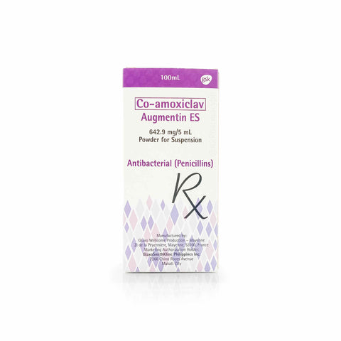 Augmentin ES 642.9mg Suspension 100ml