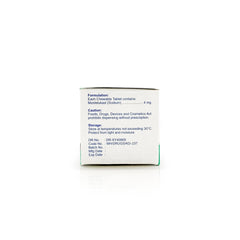 Aurohex Montelukast Sodium 4mg Chewable Tablet