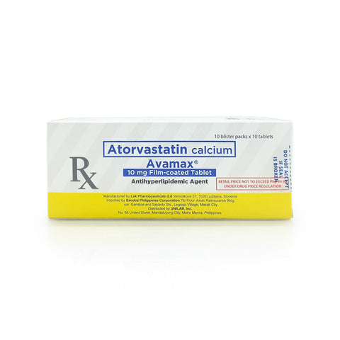 Avamax® 10mg Film-coated Tablets