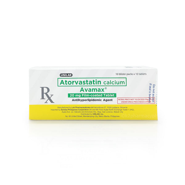 Avamax® 20mg Film-coated Tablet