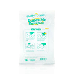 Baby Anne Disposable Underpads 60 x 90cm