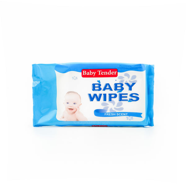 Baby Tender Fresh Scent Baby Wipes 80s