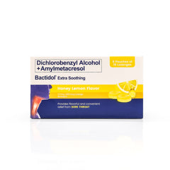 Bactidol® Extra Soothing Honey Lemon Lozenges