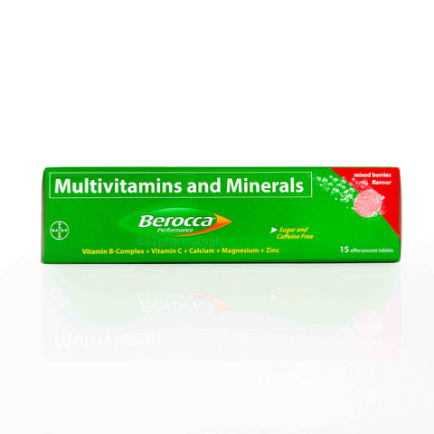 Berocca® Performance Effervescent Tablet Mixed Berries Flavor