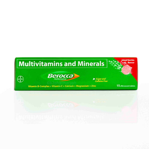 Berocca® Performance Effervescent Tablet Mixed Berries Flavor