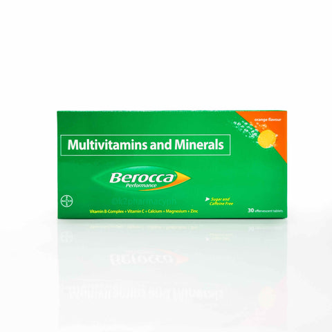 Berocca® Performance Effervescent Tablet Orange Flavor