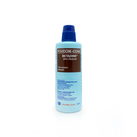 Betadine® 7.5% Solution Antiseptic Skin Cleanser 120mL