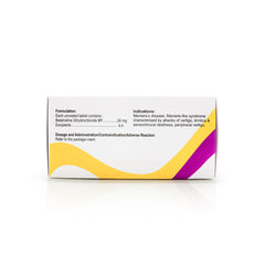 Betzine Betahistine HCI 24mg Tablets