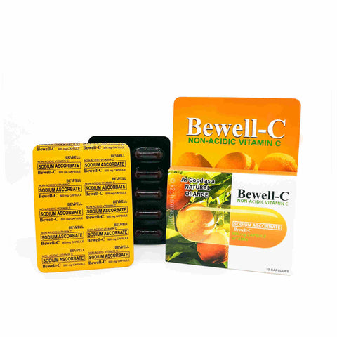 Bewell-C Sodium Ascorbate 500mg Capsule