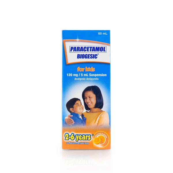 Biogesic® Suspension for Kids 60mL