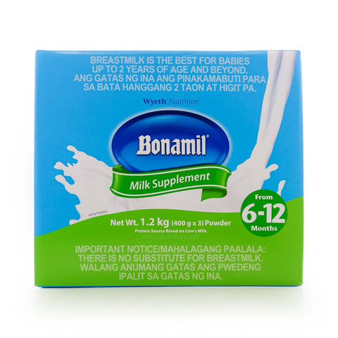 Bonamil® From 6 - 12 months 1.2 kg ( 400g x 3 )