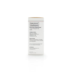 Broncaire Expectorant Salbutamol Guaifenesin 1mg / 50mg per 5 mL Syrup 60mL