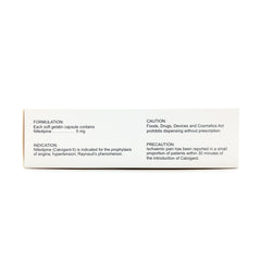 Calcigard-5 Nifedipine 5mg Softgel Capsule