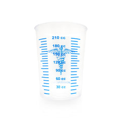 Calibrated Plastic Glass 210mL