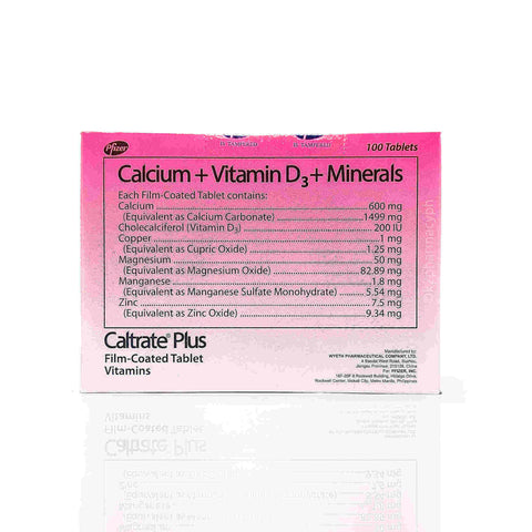 Calrite Tablet Caltrate® Plus™ Film-coated Tablet
