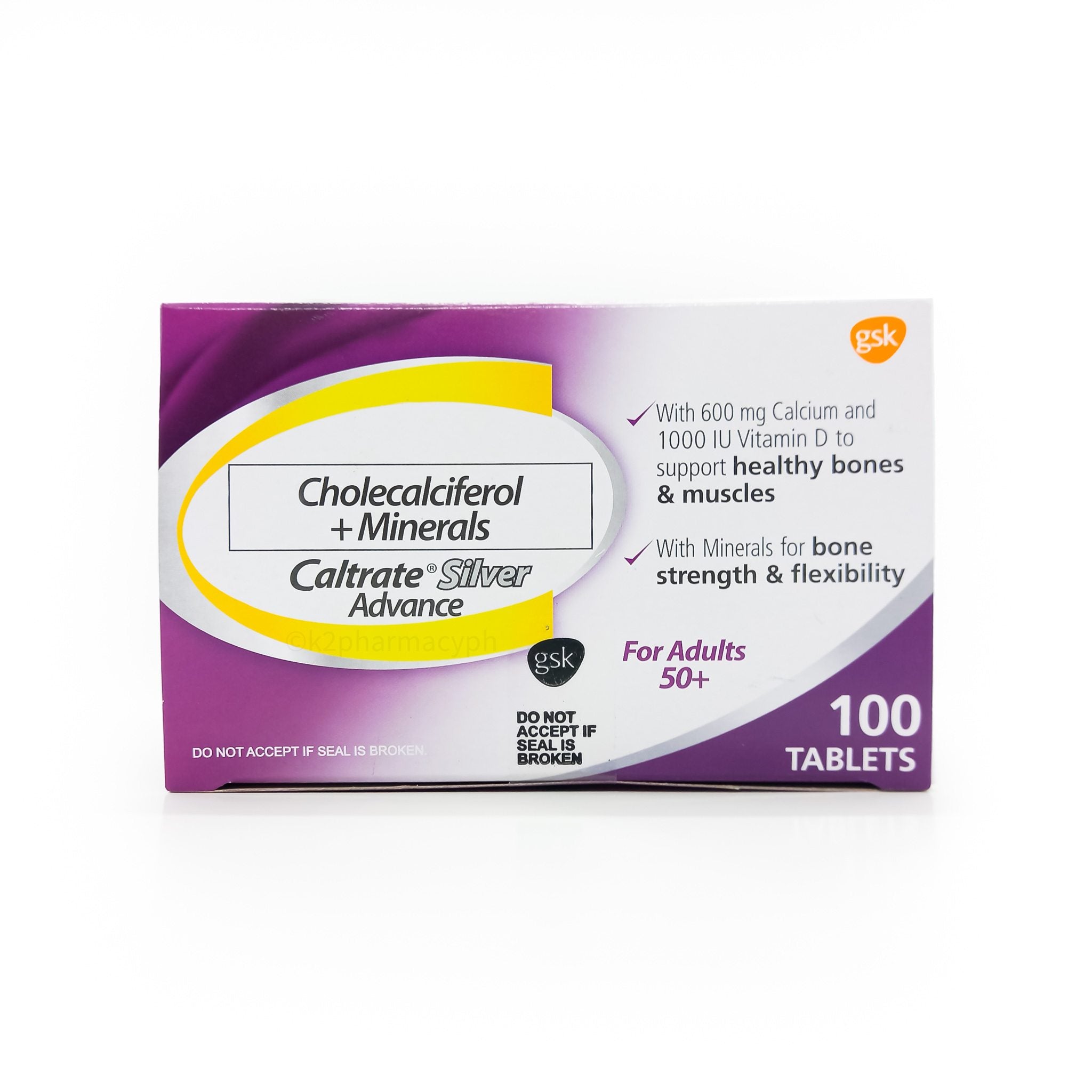 Calrite Tablet All / Caltrate®Silver Advance Film-Coated Tablet