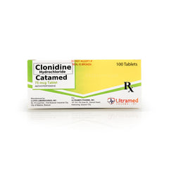 Catamed Clonidine HCI 75mcg Tablets