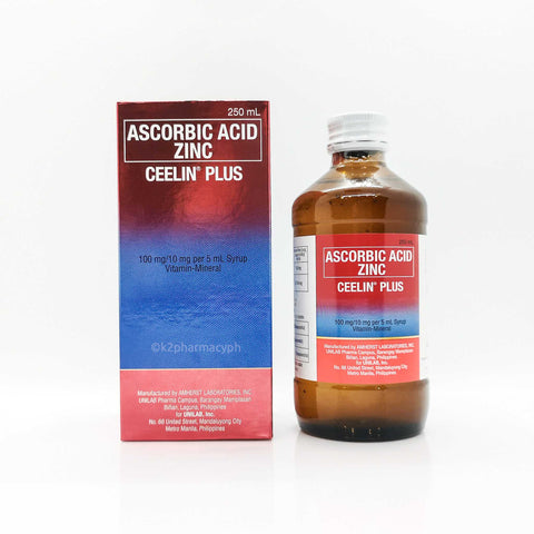 Ceelin® Plus Syrup Apple Flavor 250mL