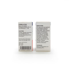 Ceftrirex Ceftriaxone  1g Powder for Injection (IM/IV) 1 Vial