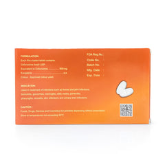 Cefusaph Cefuroxime Axetil 500mg Film-Coated Tablet