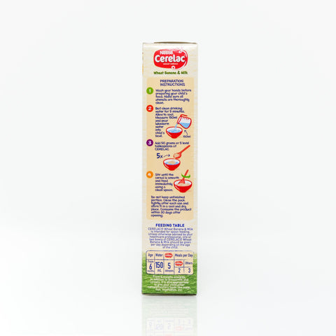 Cerelac® Infant Cereal Wheat Banana & Milk Flavor 250g