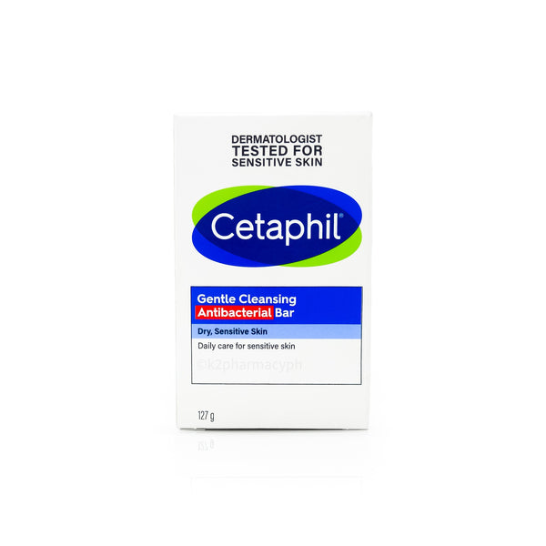 Cetaphil® Gentle Cleansing Antibacterial Bar 127g